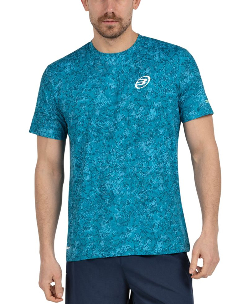Теннисная футболка Bullpadel Masama - verde azulado