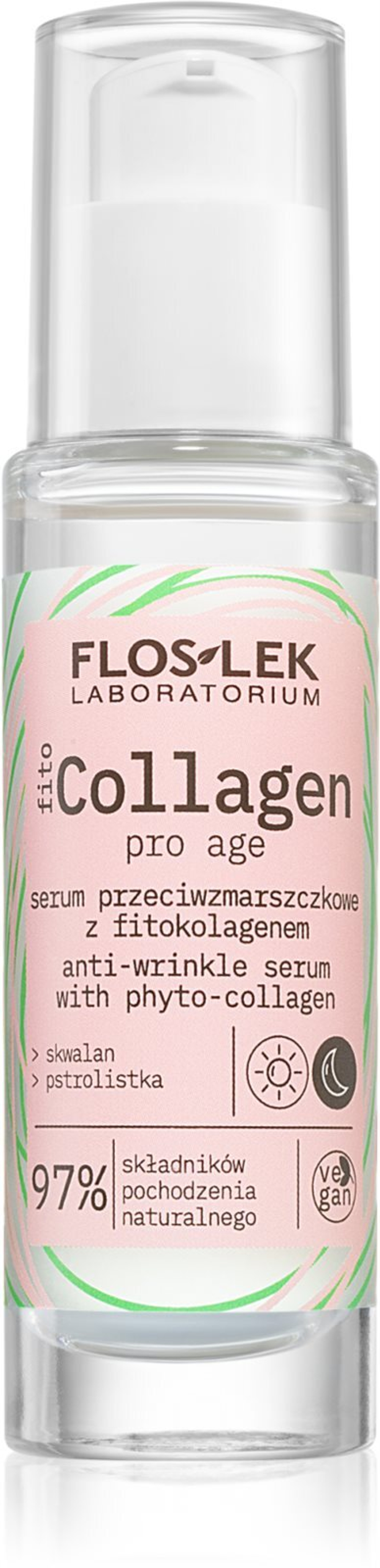 FlosLek Laboratorium Fito Collagen - укрепляющая кожу регенерирующая сыворотка /   30  ml  / GTIN 5905043022079