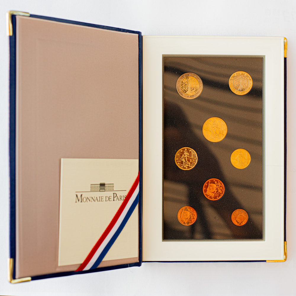 France 2001 Proof Coin Set