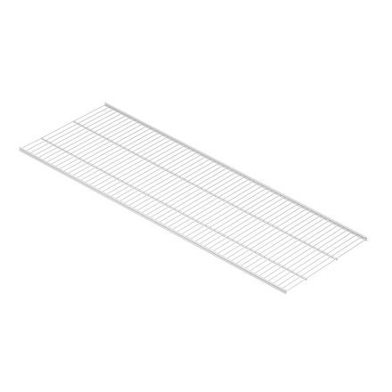 Сетчатая полка белая 1203*406 мм