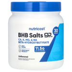 Nutricost, BHB Salts, goBHB®, без добавок, 442 г (0,97 фунта)