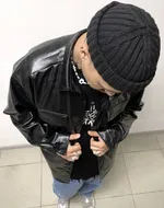 Рубашка из искусственной кожи змеи