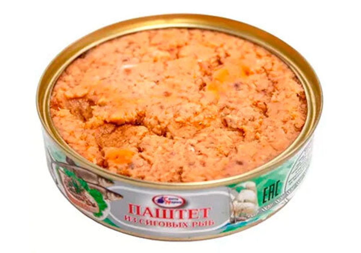 Паштет из сиговых рыб, 170г