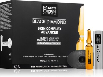 MartiDerm Black Diamond Skin Complex Advanced - ампулы для уставшей кожи /   10x2  ml  / GTIN 8437000435839
