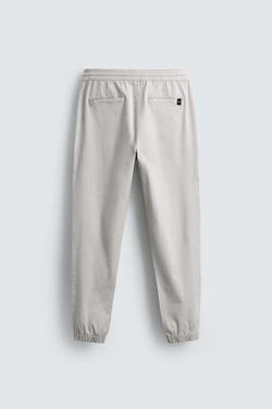 ZARA ЗАУЖЕННЫЕ БРЮКИ-ДЖОГГЕРЫ, СВЕТЛО-СЕРЫЙ