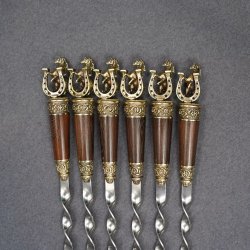 Подарочный набор шампуров "На удачу"