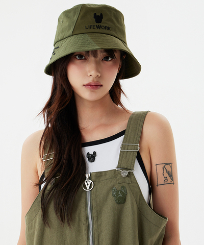 Панама из смешанного материала