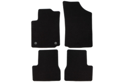 Коврики в салон для CITROEN C3 МК1 АКПП 2002-2006, 2005-2009, хэтчбек, 4 шт. (текстиль) KLEVER01100101200K