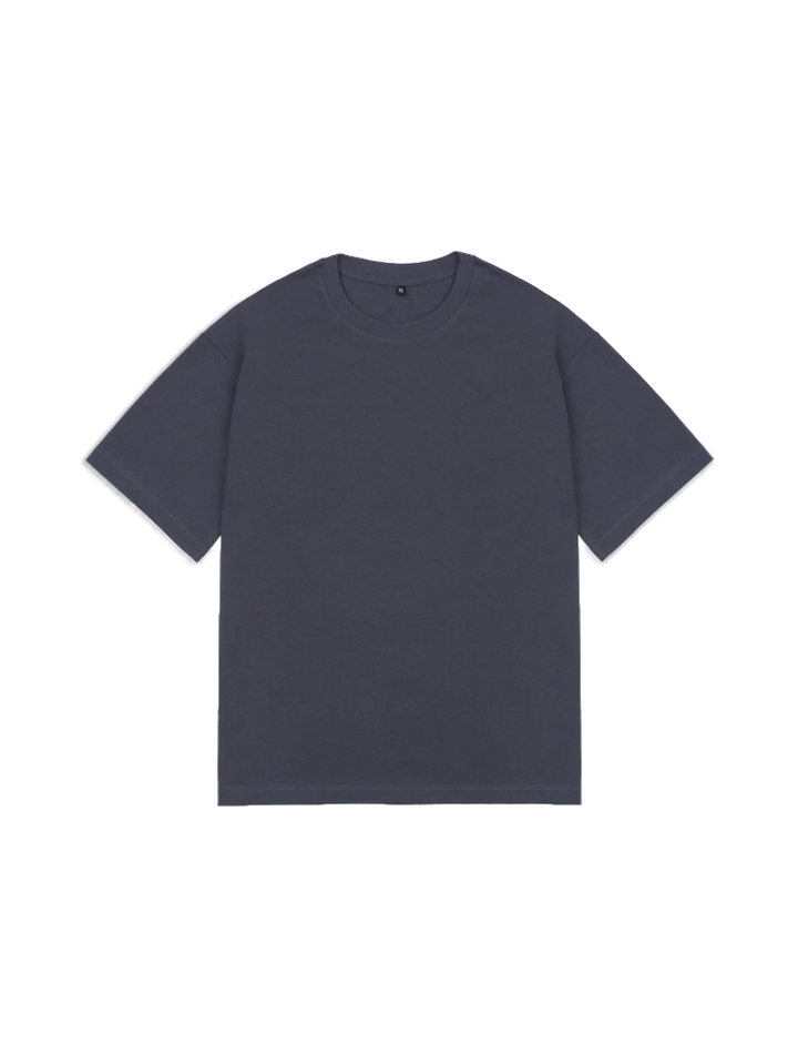 Футболка оверсайз (графит) 230 г