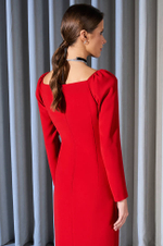 51495 Платье женское (красный)