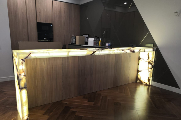 Дизайн камня оникс  для вашего дома