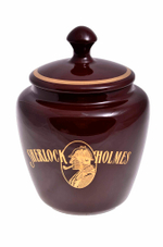 Банка для табака Lubinski "Шерлок Холмс", керамика, большая