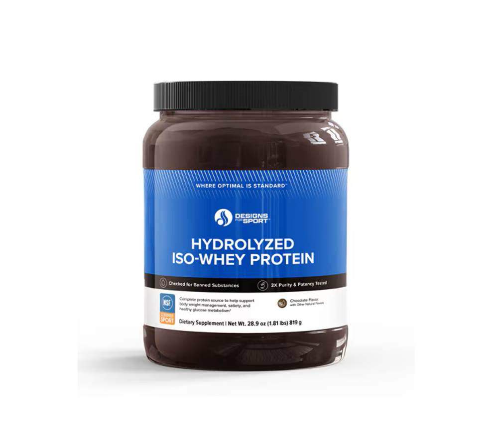 Designs For Sport - Hydrolyzed ISO-Whey Protein Chocolate 800 g