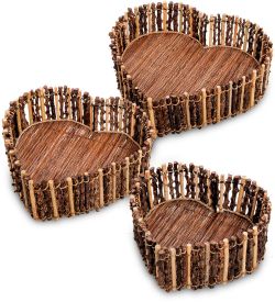 Decor and Gift 63-015 Комплект декоративных корзинок 3 шт. (о.Бали)