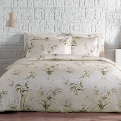 Постельное белье JUSTINE бежевый жатка deluxe TIVOLYO HOME Турция