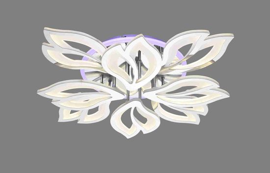 3053/4+4 CR+RGB (1) Люстра MN (RL)