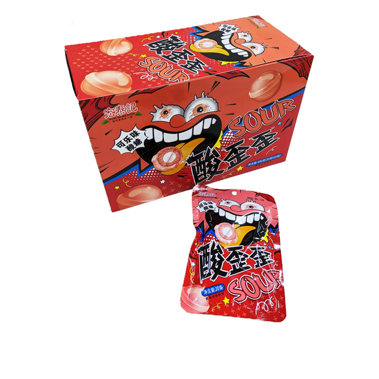 Кислые конфеты Sour Wai Wai со вкусом колы, 20гр (Китай)