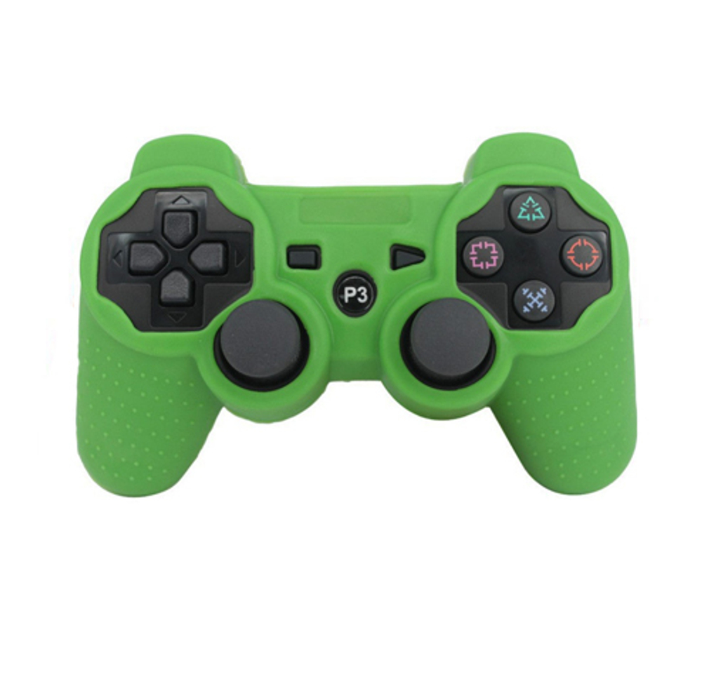Чехол для беспроводного контроллера DualShock 3 (Зеленый)