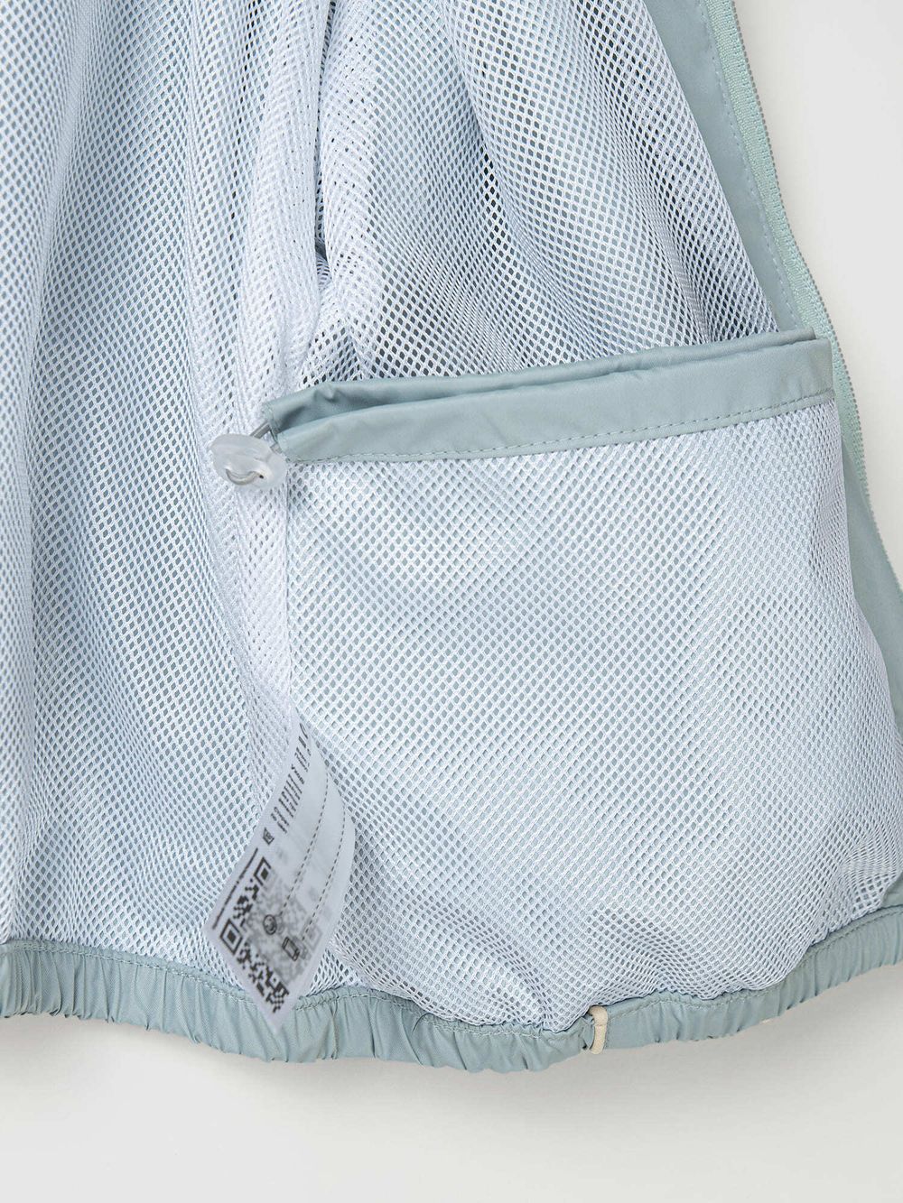 Ветровка на сетчатой подкладке "Ментол"