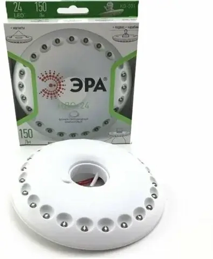 Фонарь ЭРА КВ-501 кемпинговый "НЛО-24" (24хLED, 3хАА)