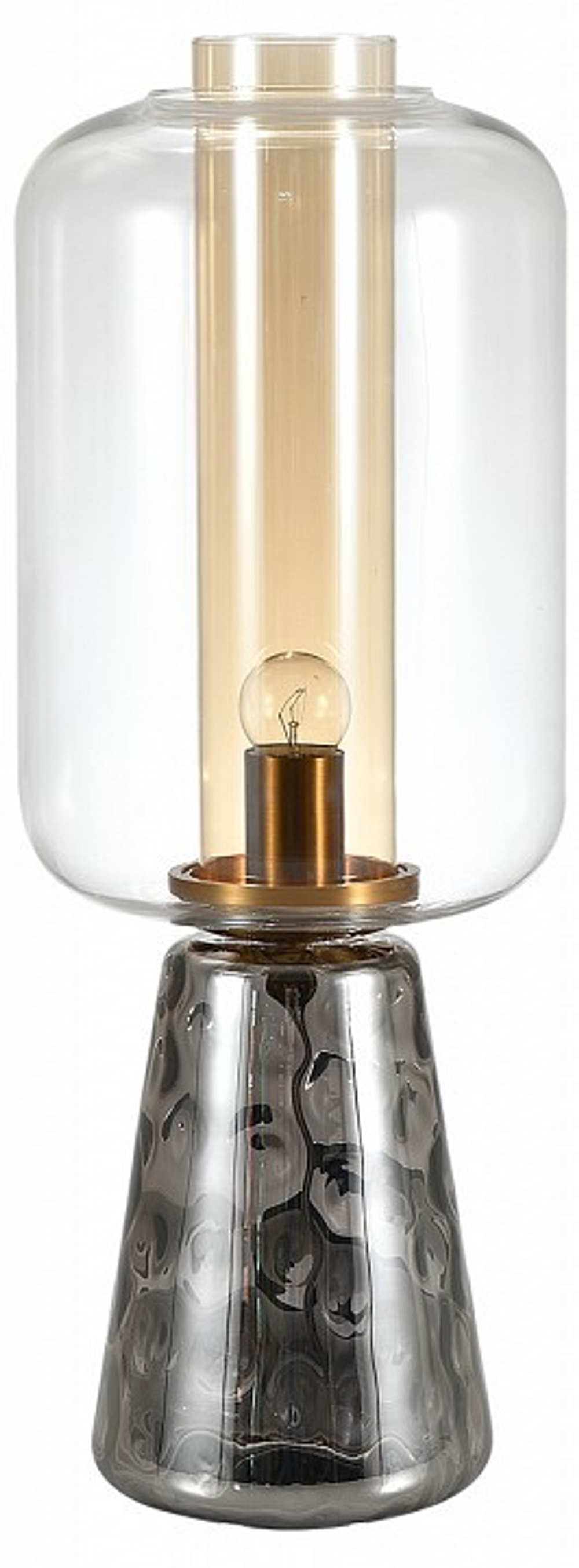 Настольная лампа декоративная Indigo Strego 11045/1T Smoke