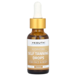 YEOUTH, увлажняющие капли для загара для лица и тела, средний, 30 мл (1 жидк. унция)