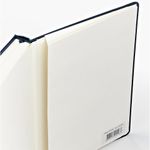 Блокнот А5 (142х214 мм), 100 л., твердая обложка, балакрон, на резинке, BRUNO VISCONTI, Синий, 3-101/01