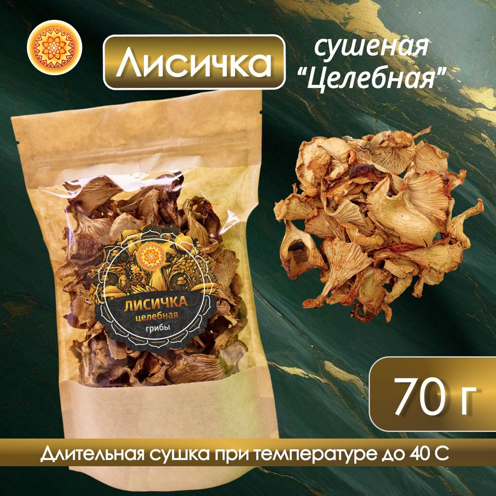 Лисички сушеные.