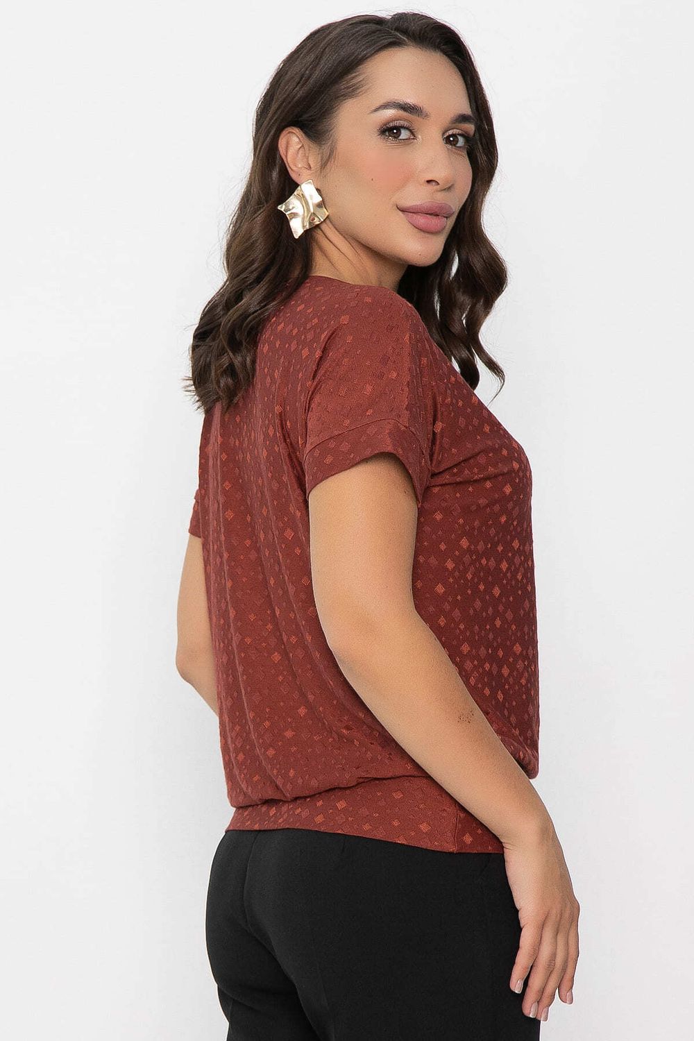 Блуза Нарния (терракот) Б14067-3М LT Collection