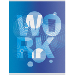 Тетрадь А4 48л клетка "Work" (Эксмо)