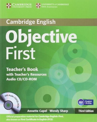 Objective First 3rd Edition Teacher's Book with Teacher's Resources Audio CD/CD-ROM !! КНИГА ДЛЯ УЧИТЕЛЯ !!