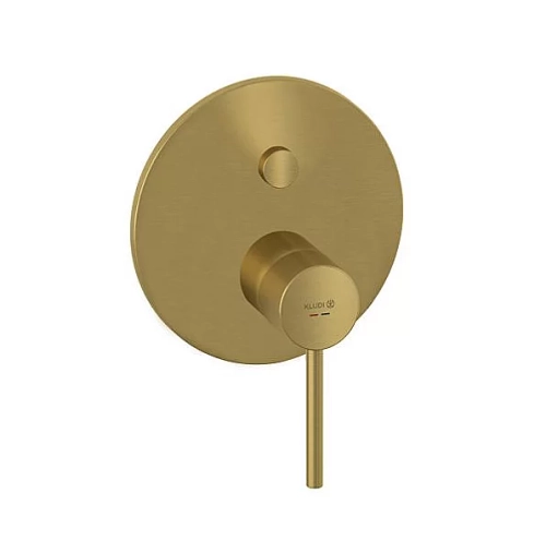 Смеситель для душа Kludi Bozz 38659N076 брашированное золото