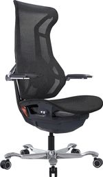 Эргономичное кресло Everprof Atom Black Сетка Черный