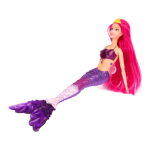 Кукла тип модель София 29см. пластиковый хвост, свет, аксесс, коробка BLD151-KB-RU (Карапуз)