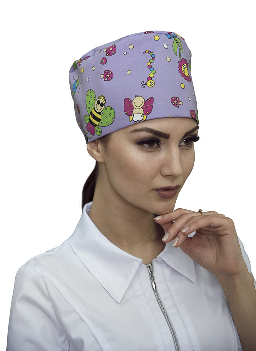 Колпак сиреневые пчелки