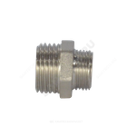 Ниппель латунь никель переходной Ду 32х15 (1 1/4"х1/2") НР RTP (РосТурПласт) 25110