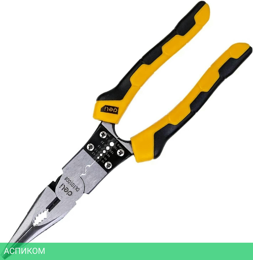 Плоскогубцы Deli DL101008