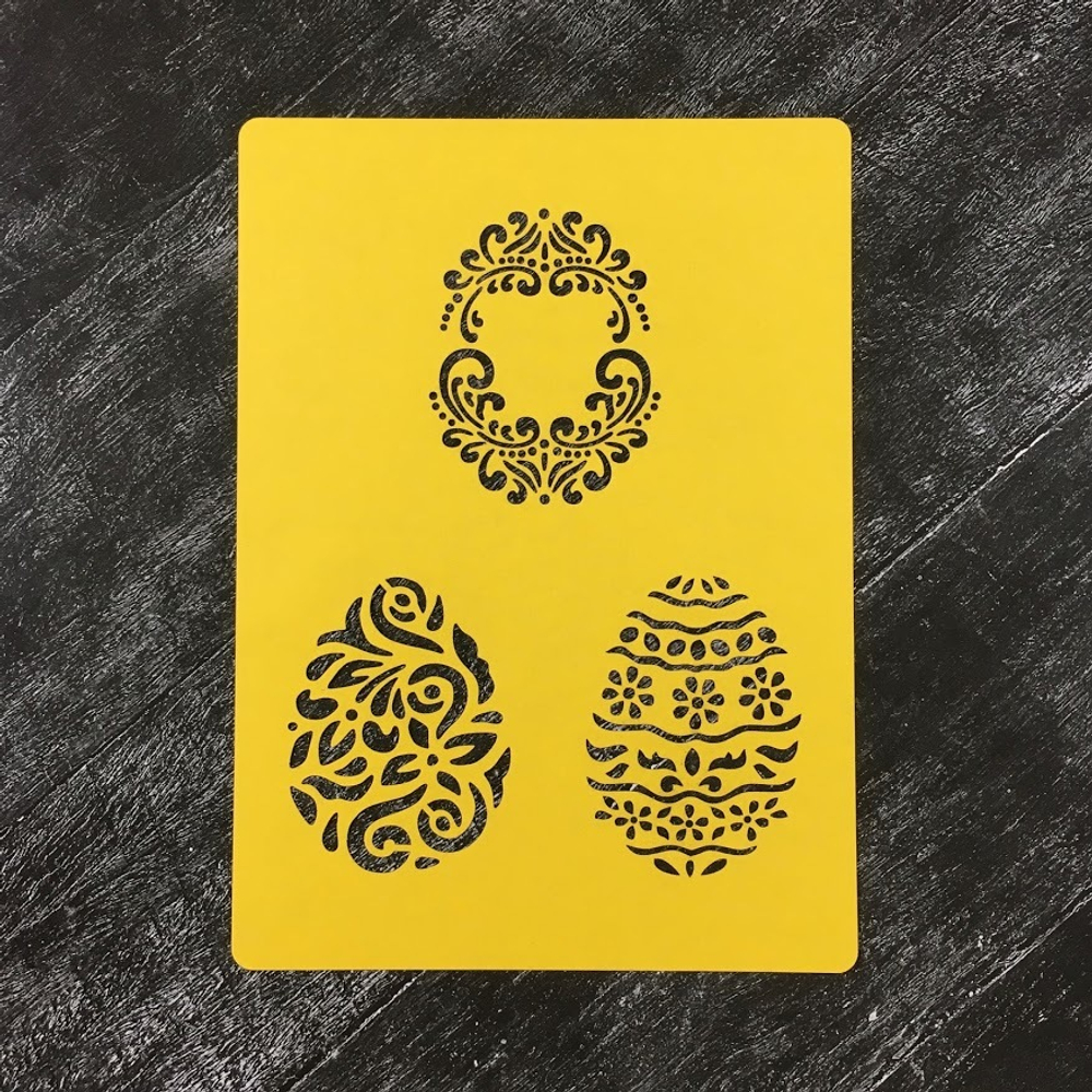 Трафарет пасхальный №2 Яйцо