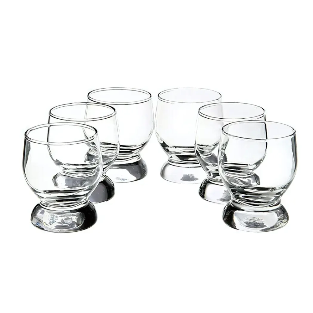 Набор стаканов для виски 6шт 214мл «Акватик» 42973