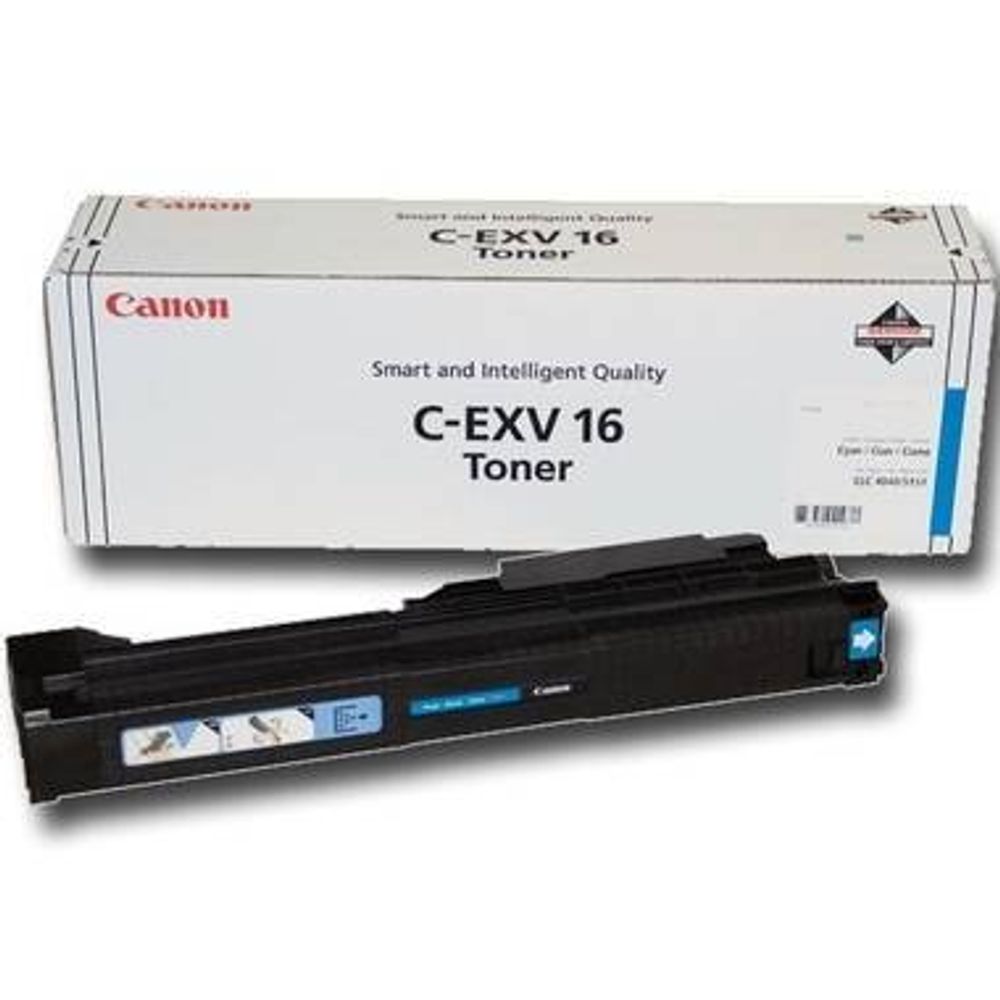 Тонер-картридж CANON C-EXV16 C (1068B002) голубой