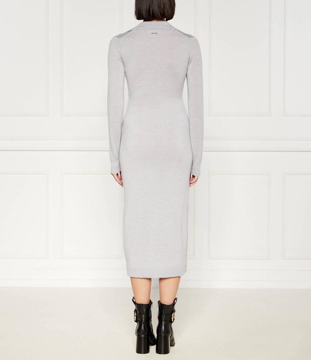 Хлопковое платье Calvin Klein - серый(K20K207219)