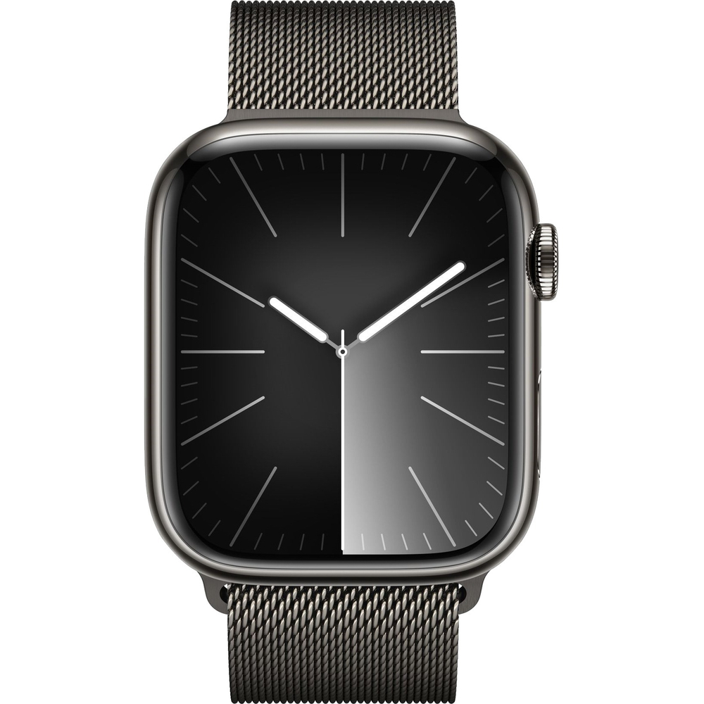 Apple Watch S9 45mm Graphite / Stainless Steel Case