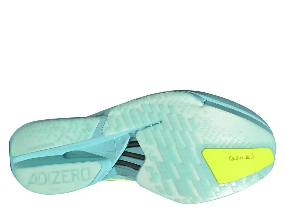 Кроссовки для бега мужские adidas Adizero Adios Pro 4 M Голубой-Лайм