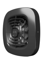 Вентилятор накладной AIR D100 обр.клапан Dark gray metal DICITI