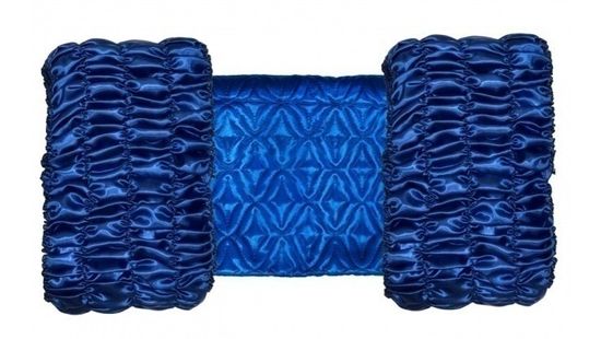 Обивка атлас крышка ТЕРМОСТЕЖКА СИНЯЯ