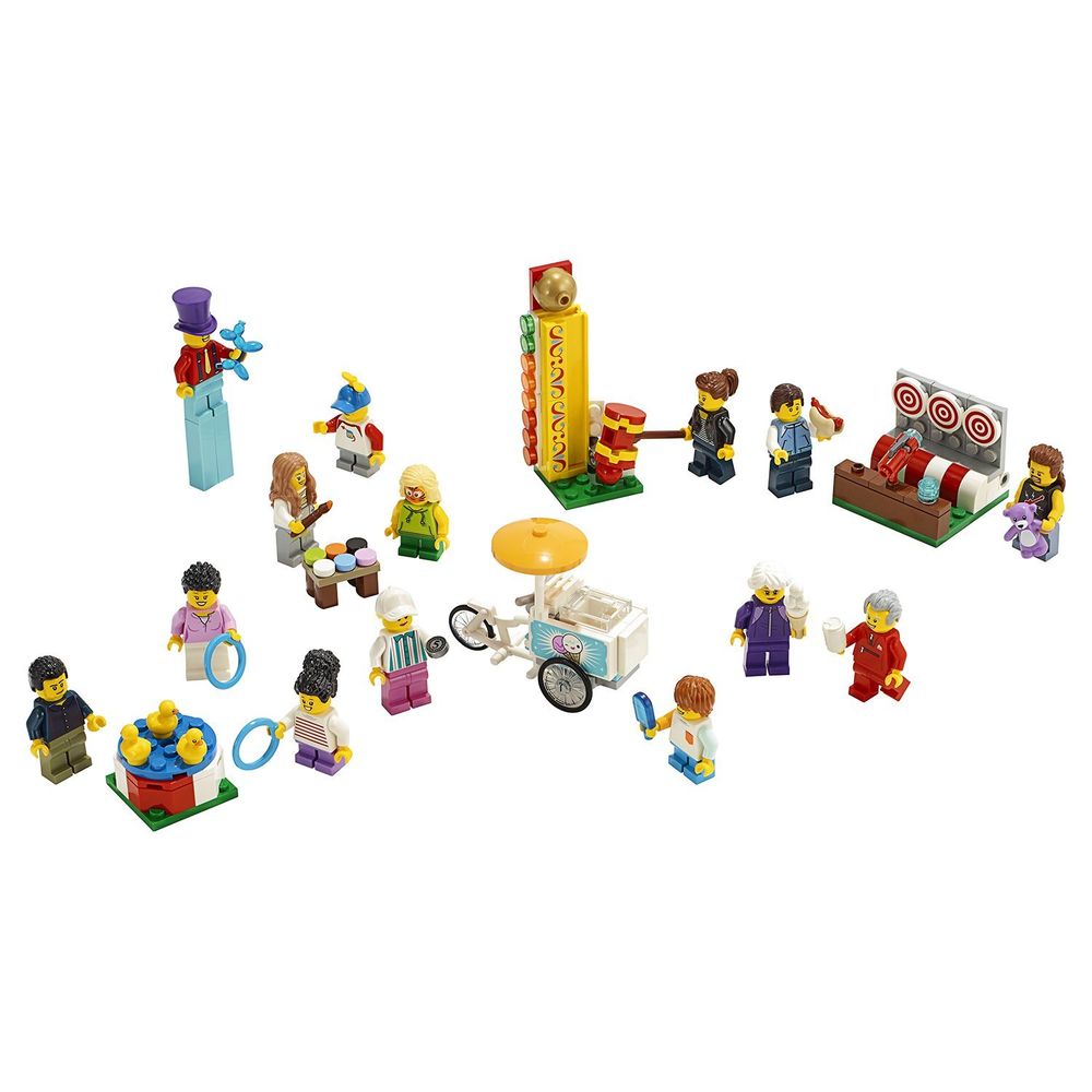 Комплект минифигурок «Весёлая ярмарка» City Town LEGO