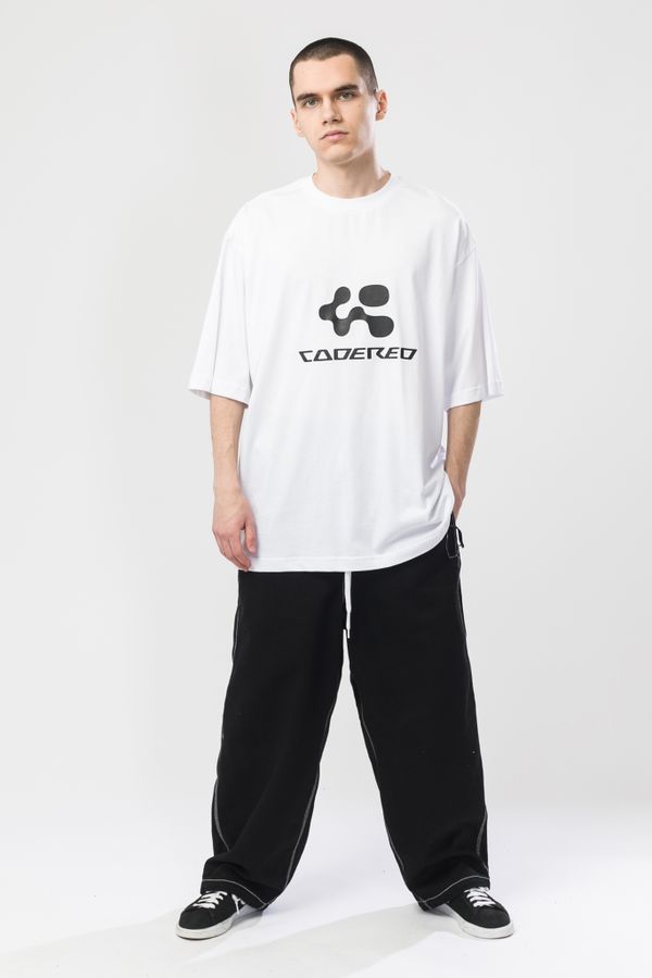 Футболка Over T Codeman белая - фото 3