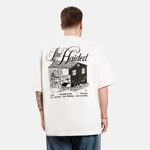 Футболка HAIDED TRUE CRIME Ecru