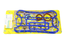 Комплект прокладок двигателя УМЗ-4216 ЕВРО-4 под пластиковую крышку а/м Газель, УАЗ (24 наим. 33 шт. / полный с герметиком сальниками FPM, металл ГБЦ, силикон / ГБО - бензин / 4216.1000150-04, 4216-390602210, 421-100*) Золотая серия ГБО "RUATI"