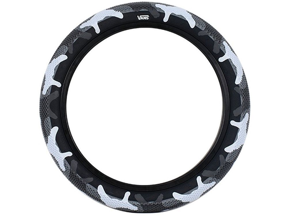 BMX Покрышка Cult 20&quot; X 2.40&quot; CULT X VANS TIRE, Grey Camo W/Black Sidewall, WB